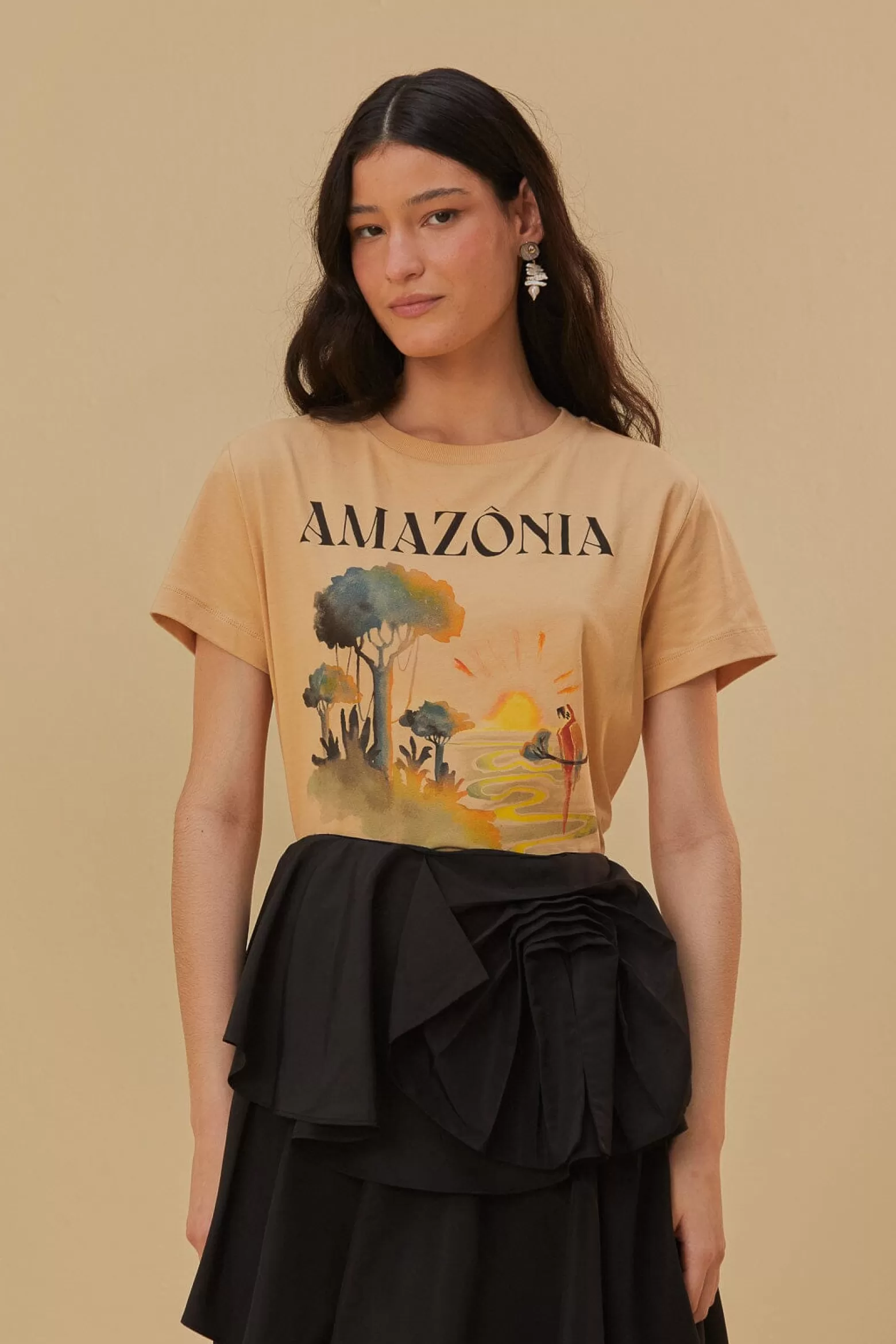 Sale FARM Rio  AMAZONIA FIT T-SHIRT