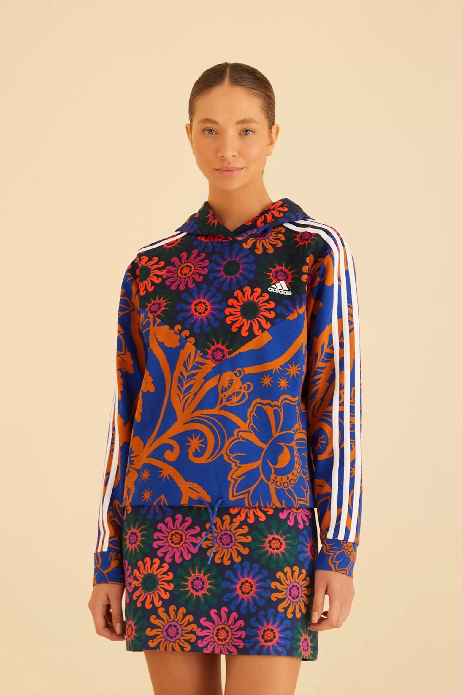 New FARM Rio  BLUE ADIDAS FARM HOODIE