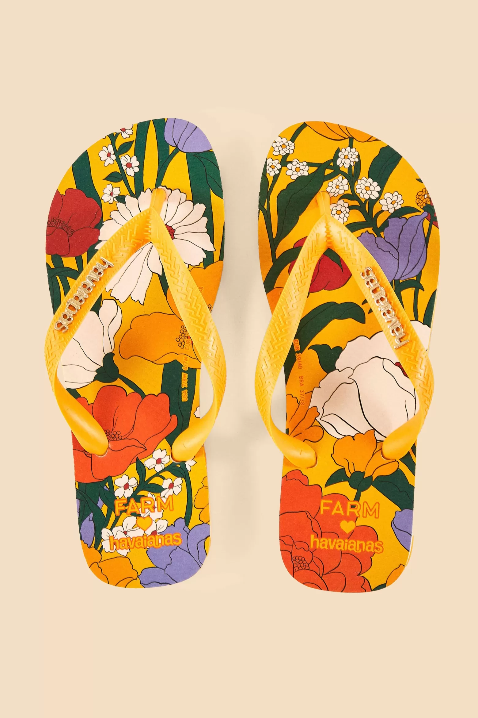 Best Sale FARM Rio  BUCOLIC FLORAL HAVAIANAS SANDALS