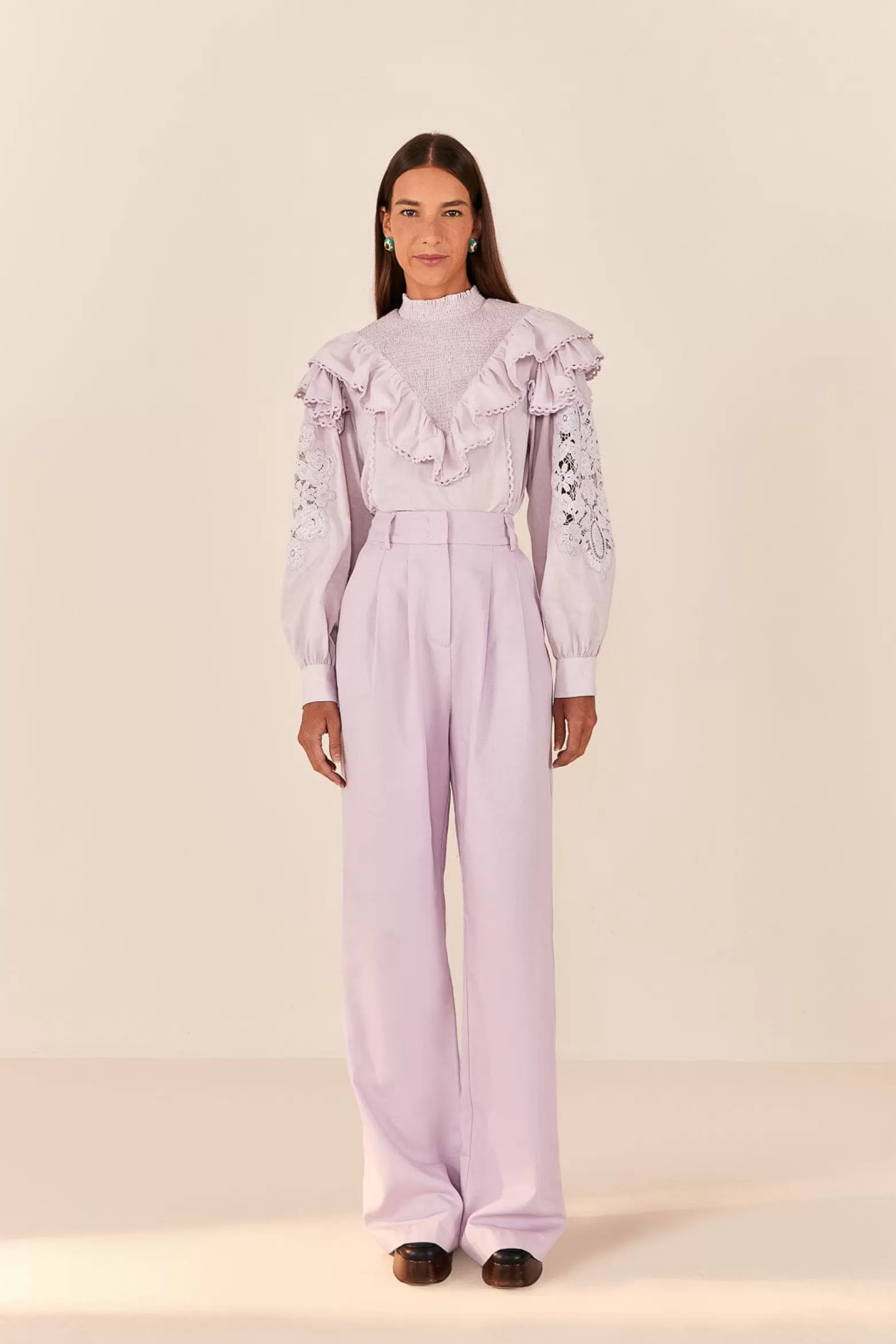 Best FARM Rio  LILAC LOW WAISTED PANTS