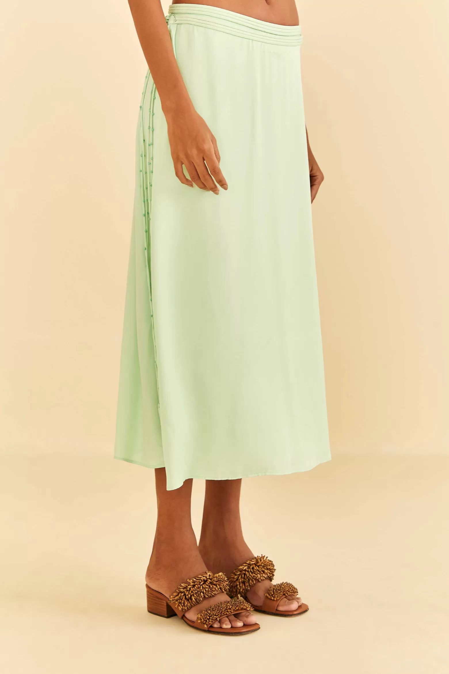 Best FARM Rio  MINT MIDI SKIRT