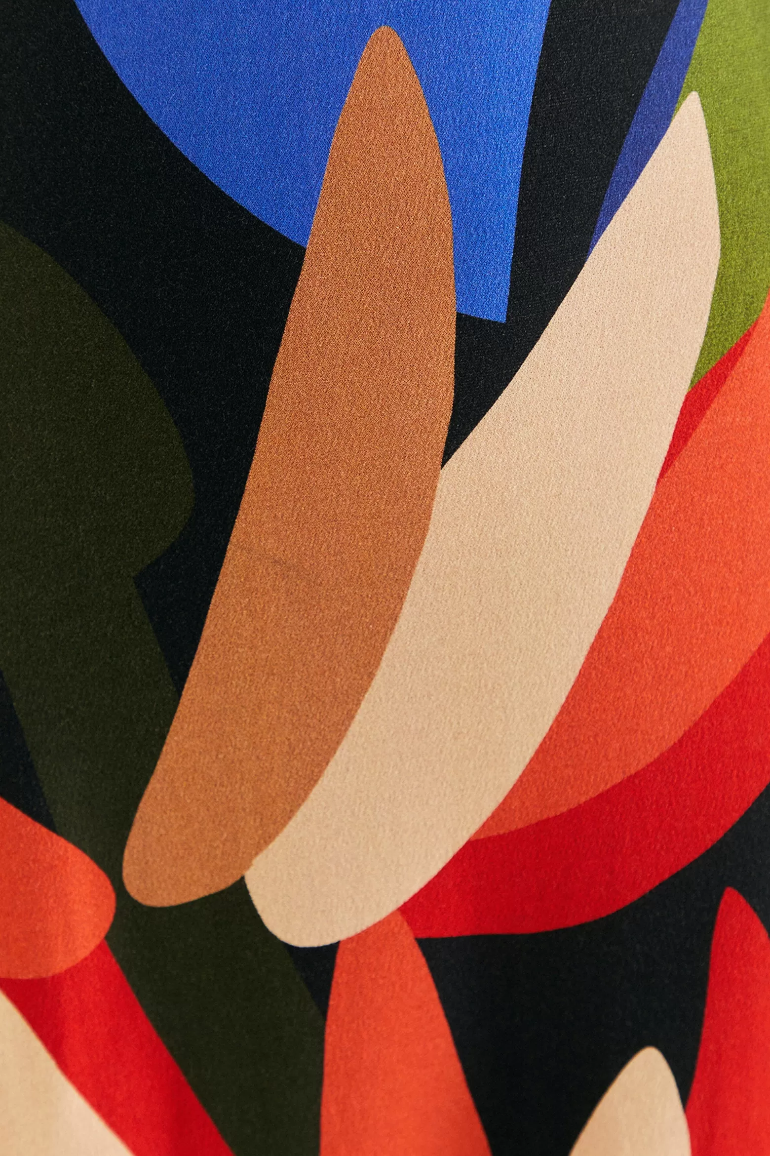Clearance FARM Rio  MULTICOLOR GRAPHIC BANANAS LENZING™ ECOVERO™ VISCOSE MIDI DRESS