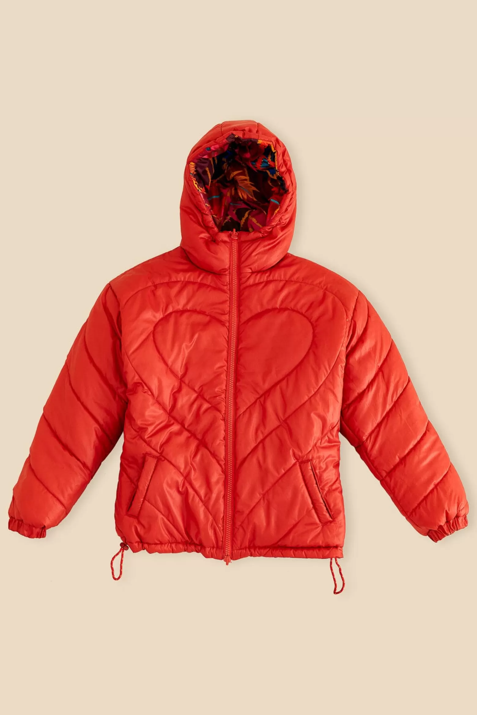 Best Sale FARM Rio  VINTAGE WAVE REVERSIBLE PUFFER JACKET